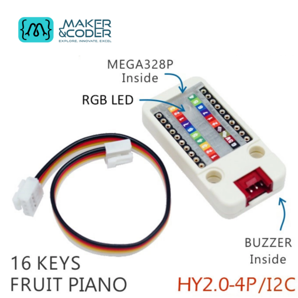 16 Key Capacitive Touch Sensor Module